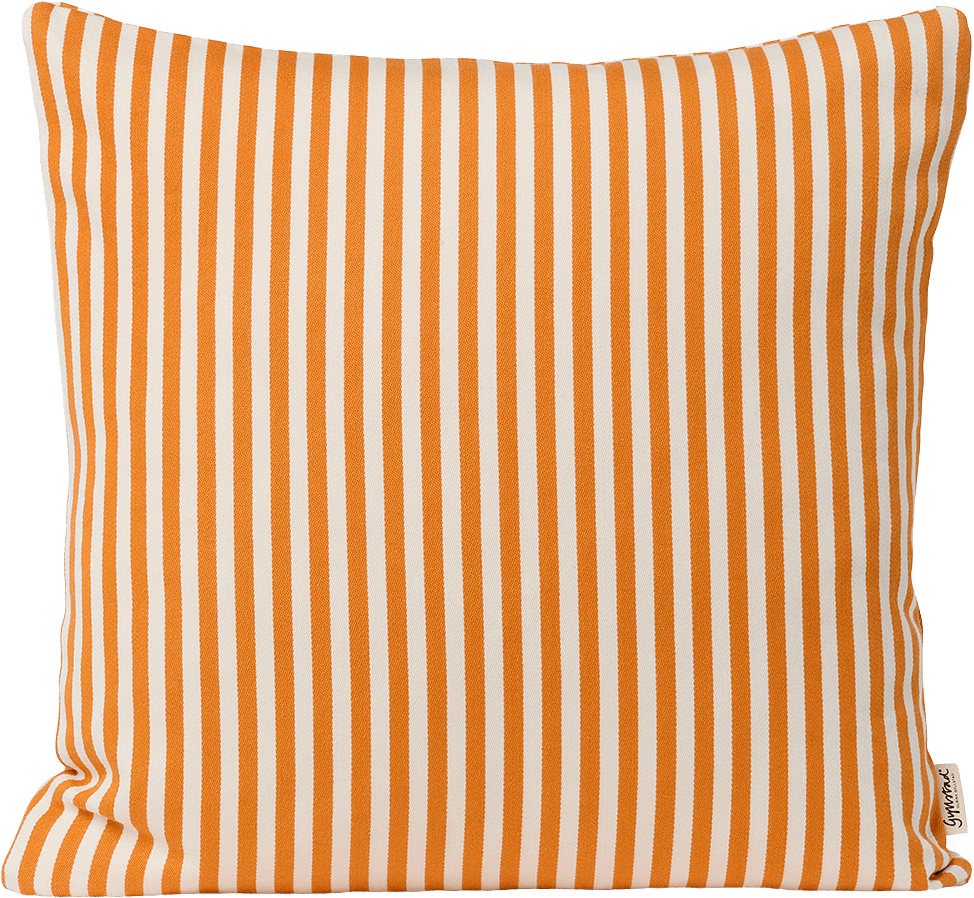 Kuddfodral Bea Rand, från Gyllstad, i färgen sevilla-orange.