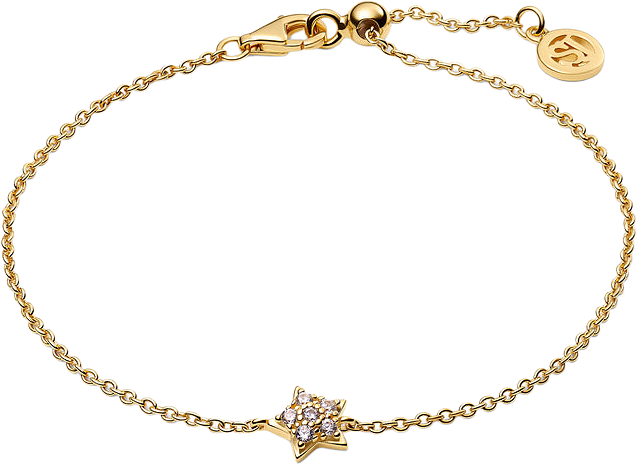 Armband Astri, från Sif Jakobs Jewellery, i färgen 18k gold plated.