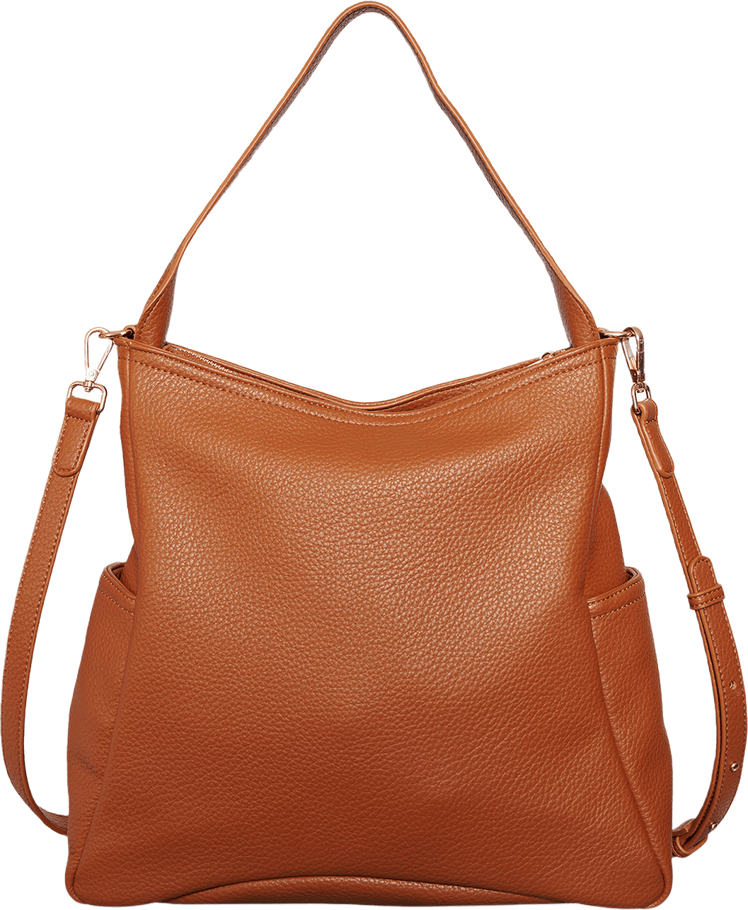 Penny Tote Bag - Cognac, från Noella, i färgen cognac.