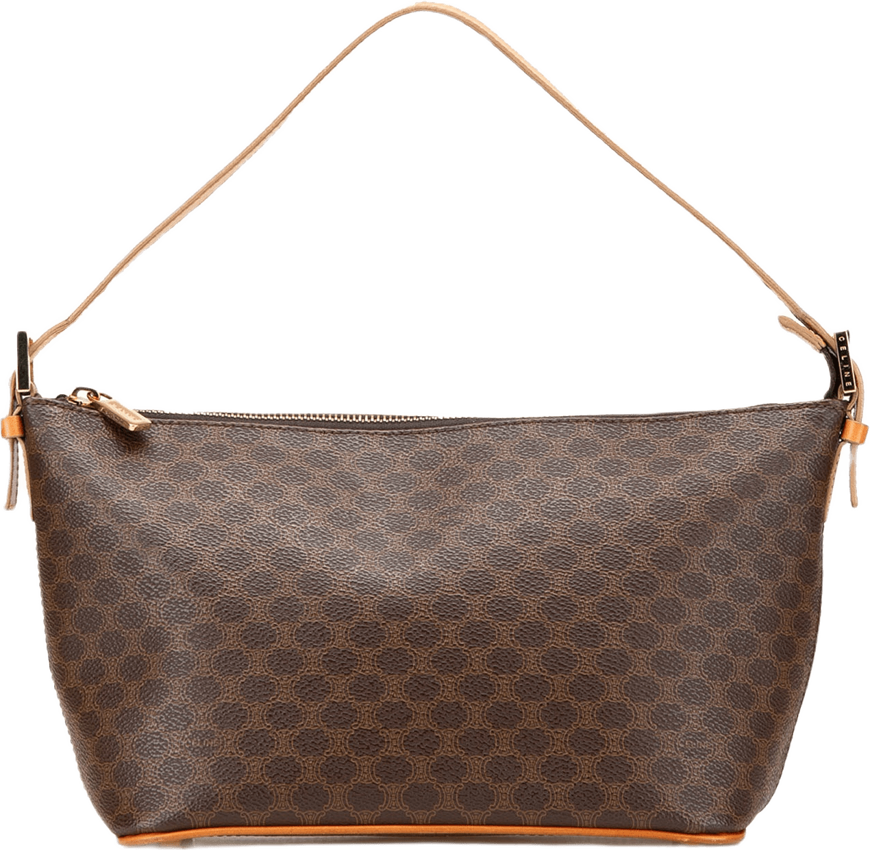 Celine Macadam Coated Canvas Handbag