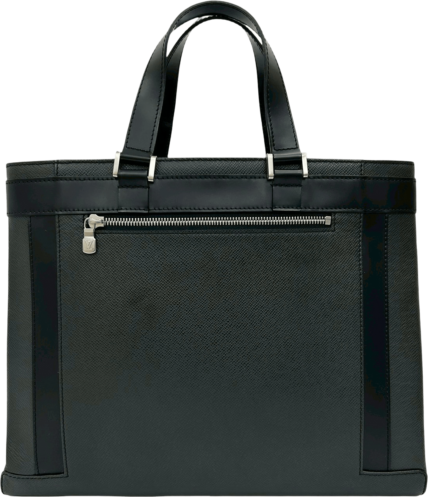 Louis Vuitton Taiga Kasbek Pm, från Luxclusif, i färgen black.