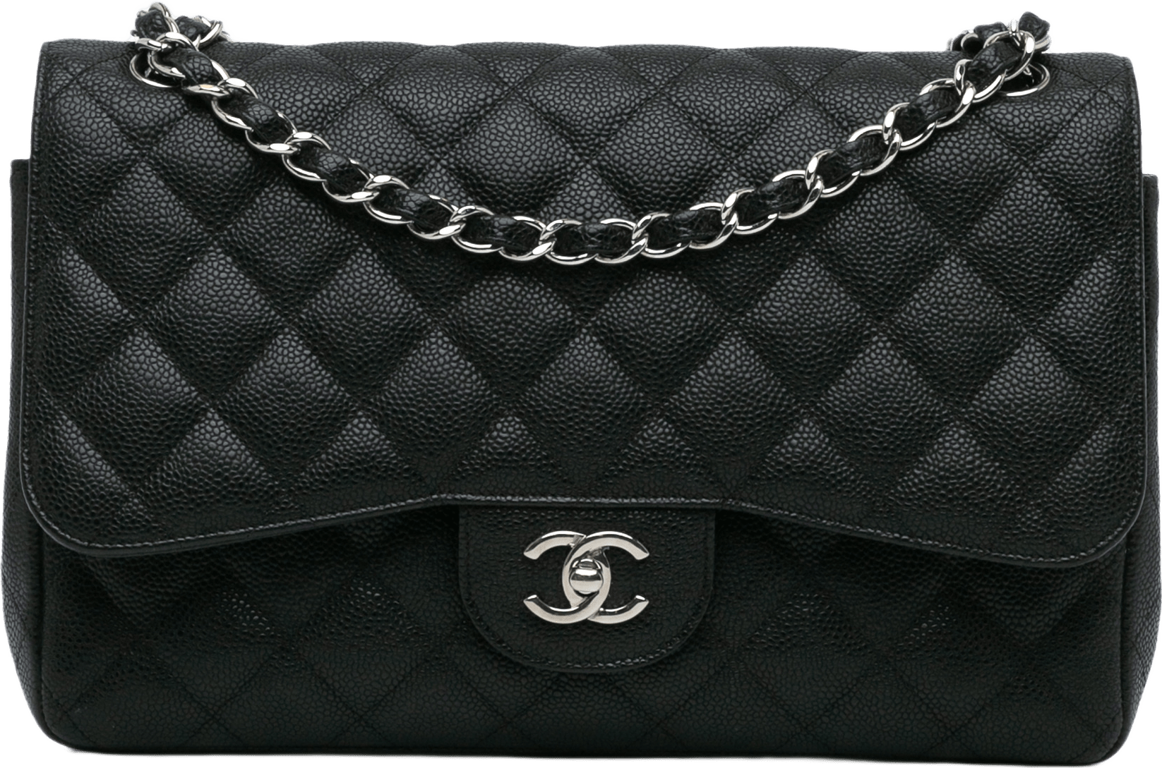 Chanel Jumbo Classic Caviar Double Flap