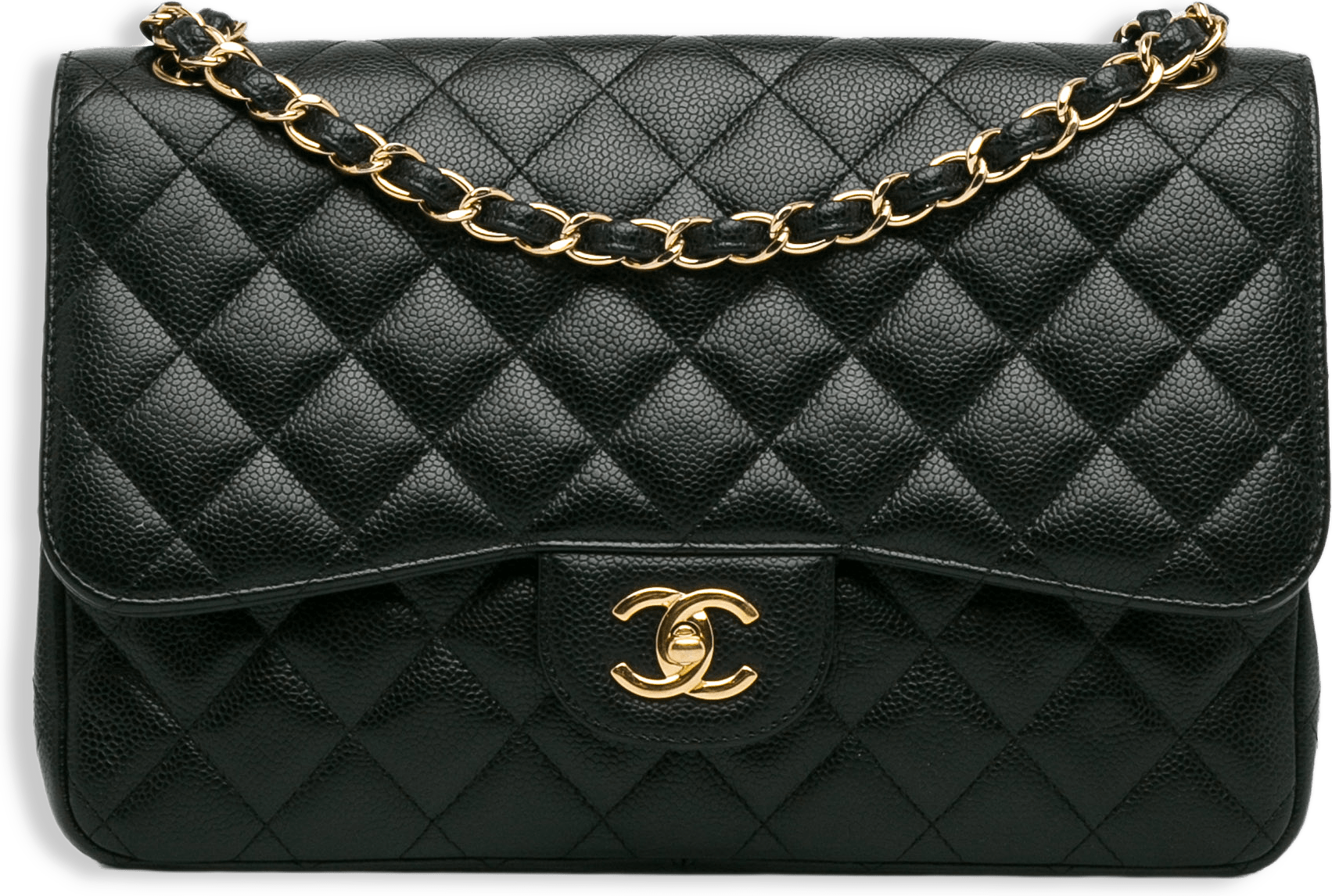 Chanel Jumbo Classic Caviar Double Flap