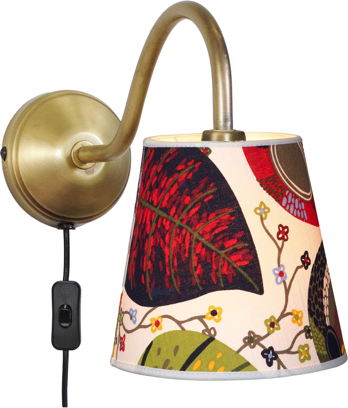 Ester Vägglampa, från PR Home, i färgen rost.