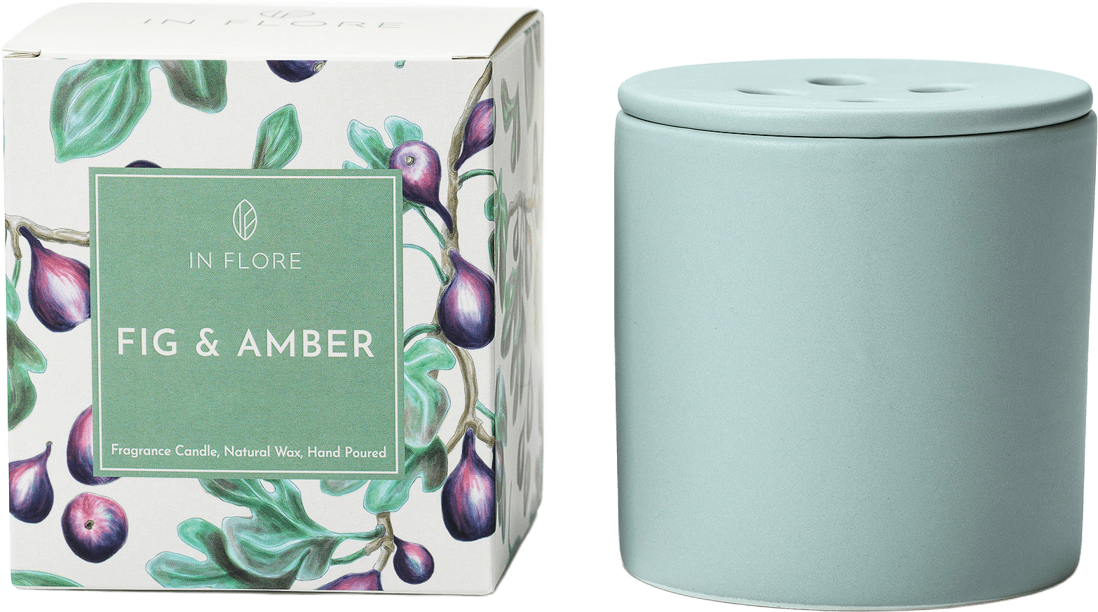 Anna Doftljus, från In Flore, i färgen Ljusgrön.