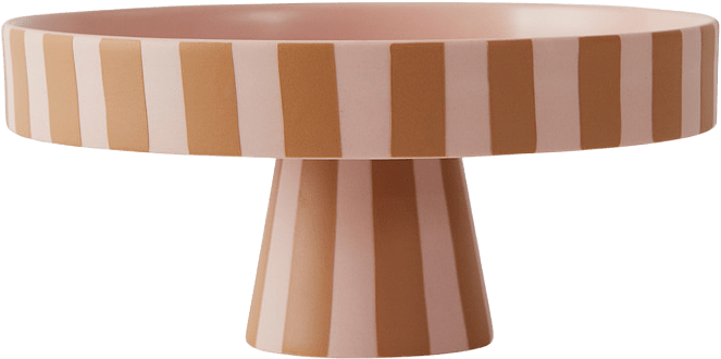 Toppu Tray, från OYOY Living, i färgen caramel,rose.