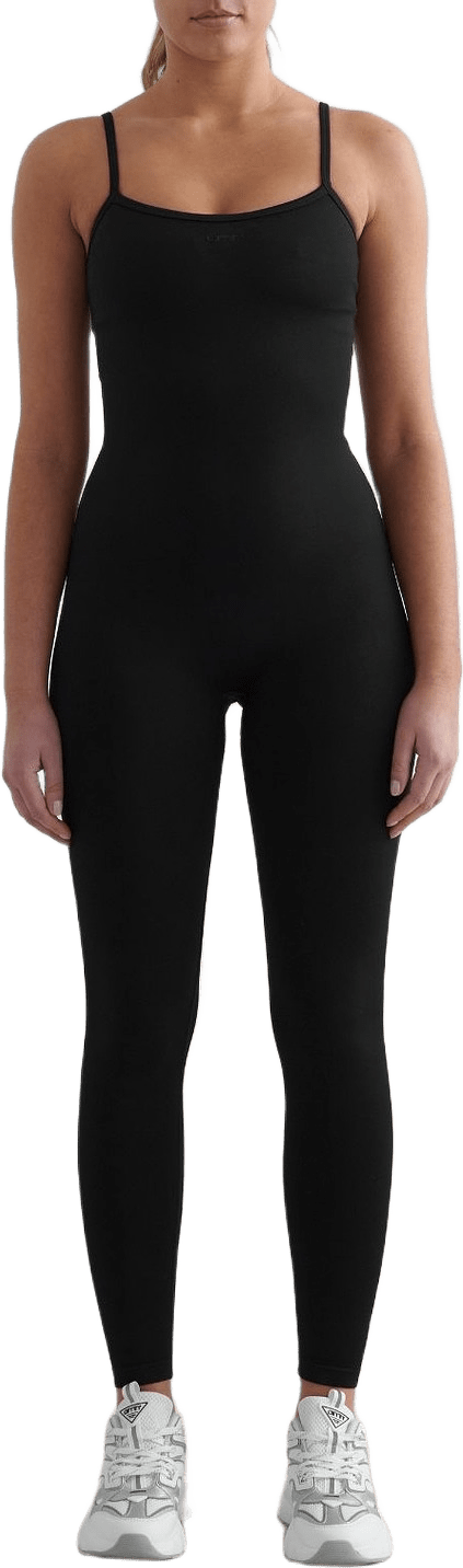 Black Shape Seamless Bodysuit