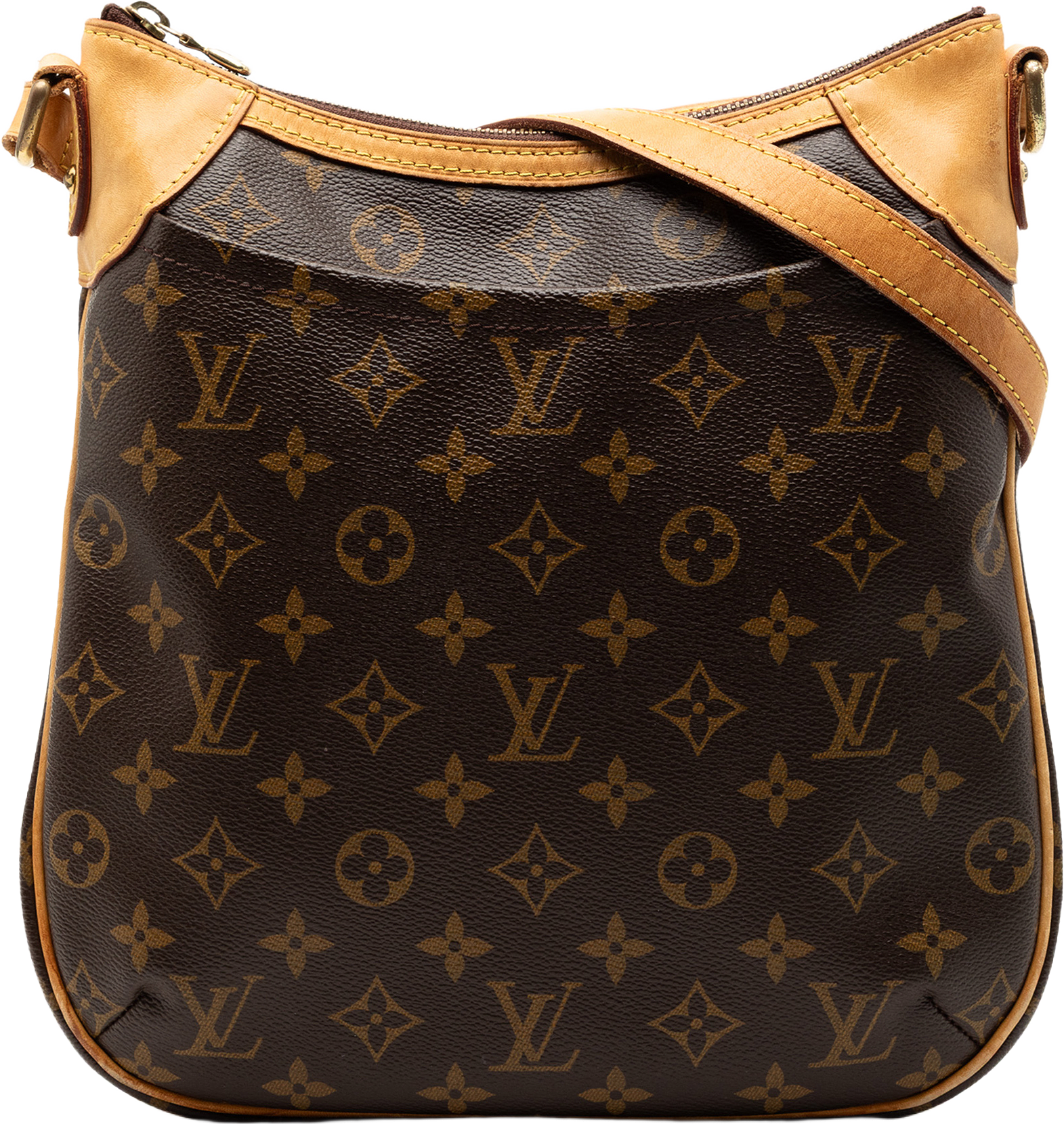 Louis Vuitton Monogram Odeon Pm, från Luxclusif, i färgen brown.