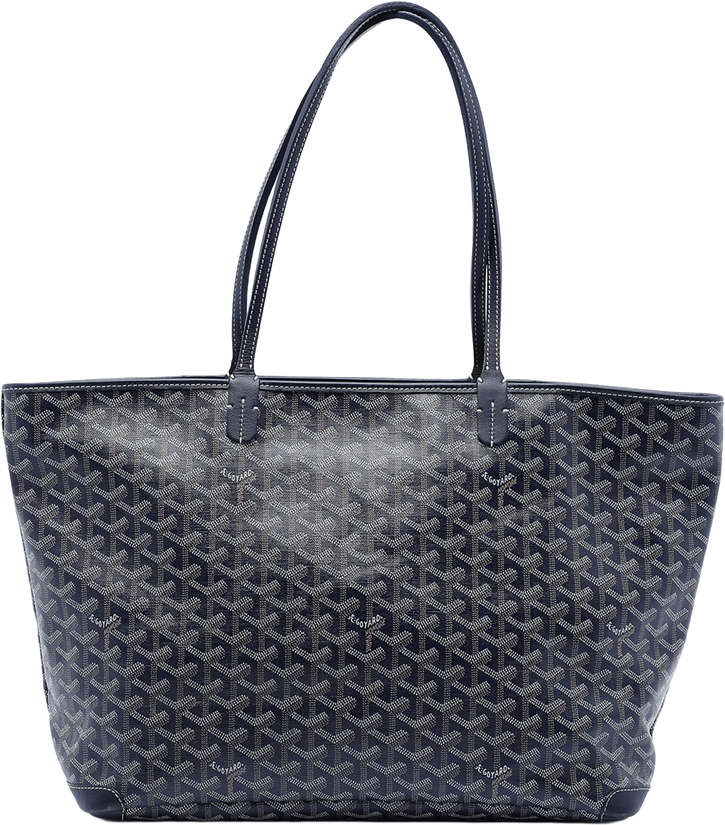 Goyard Goyardine Artois Mm, från Luxclusif, i färgen navy.