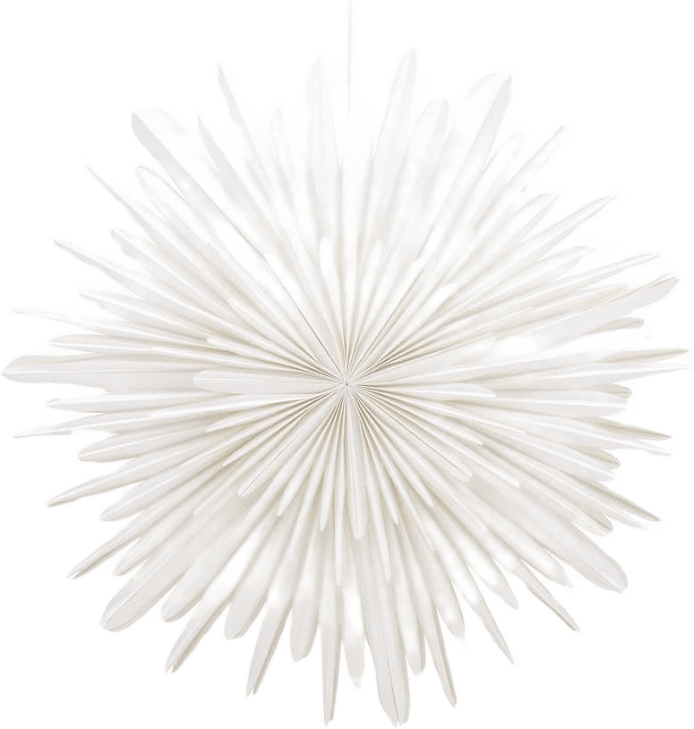 Sälen Adventsstjärna -80cm, från Venture Home, i färgen white.