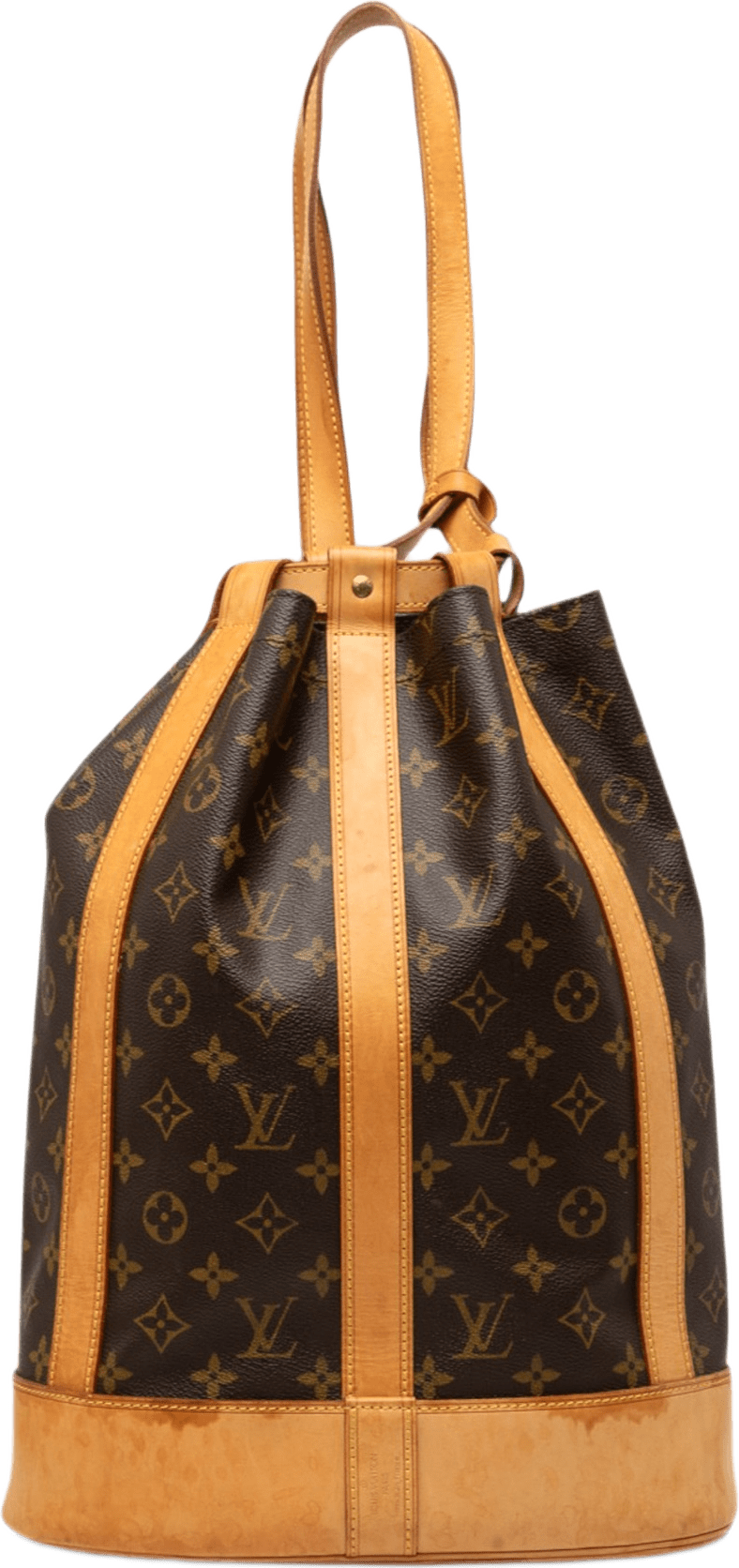 Louis Vuitton Monogram Randonnee Pm, från Luxclusif, i färgen brun.