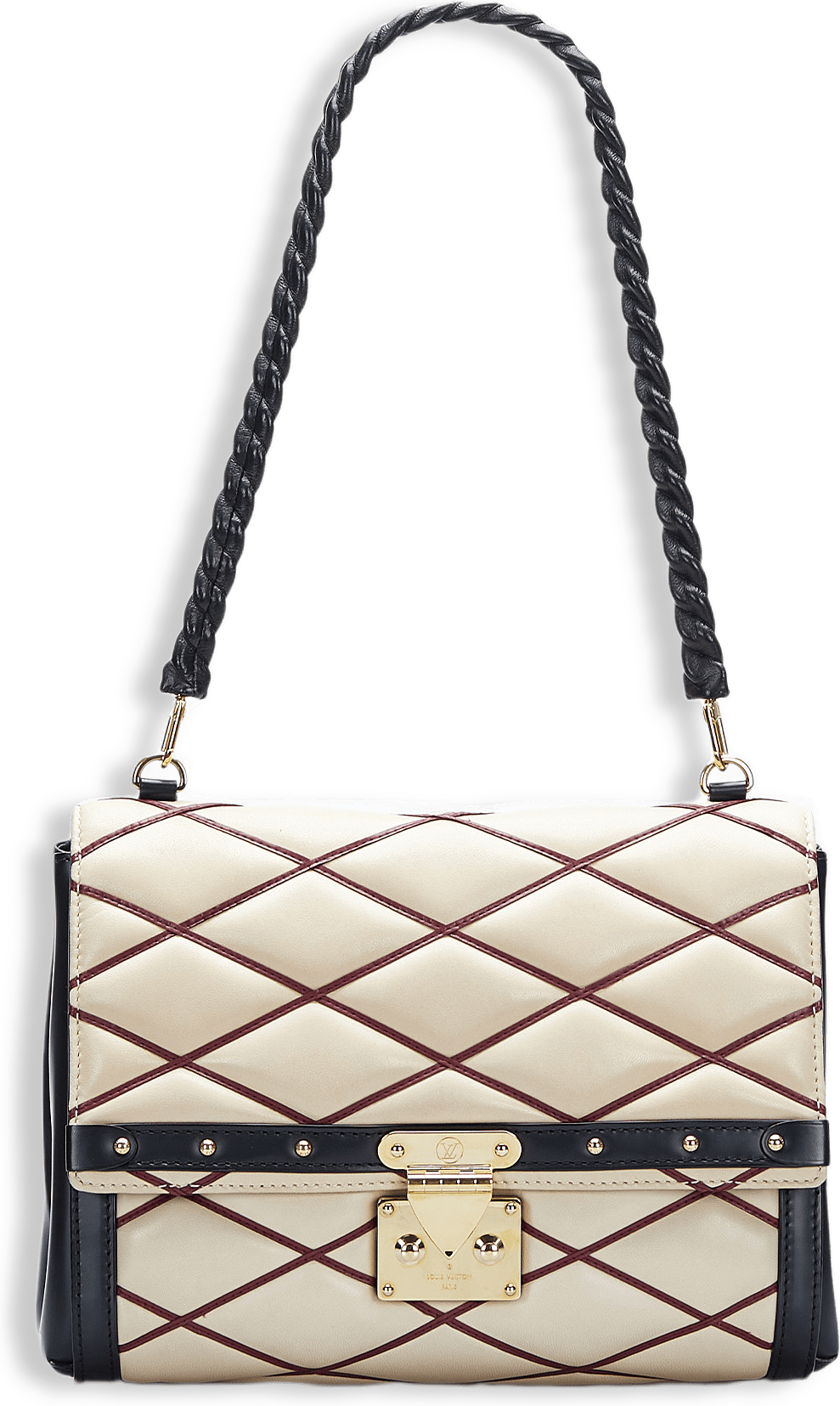 Louis Vuitton Malletage Pochette Flap Bag