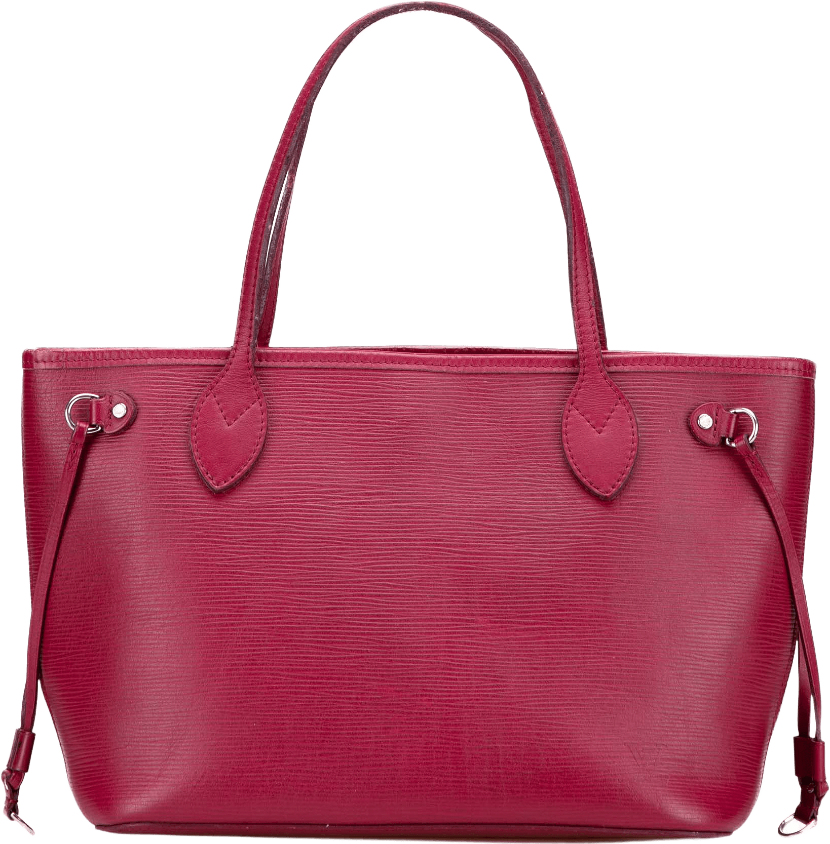 Louis Vuitton Epi Neverfull Pm, från Luxclusif, i färgen dark pink.