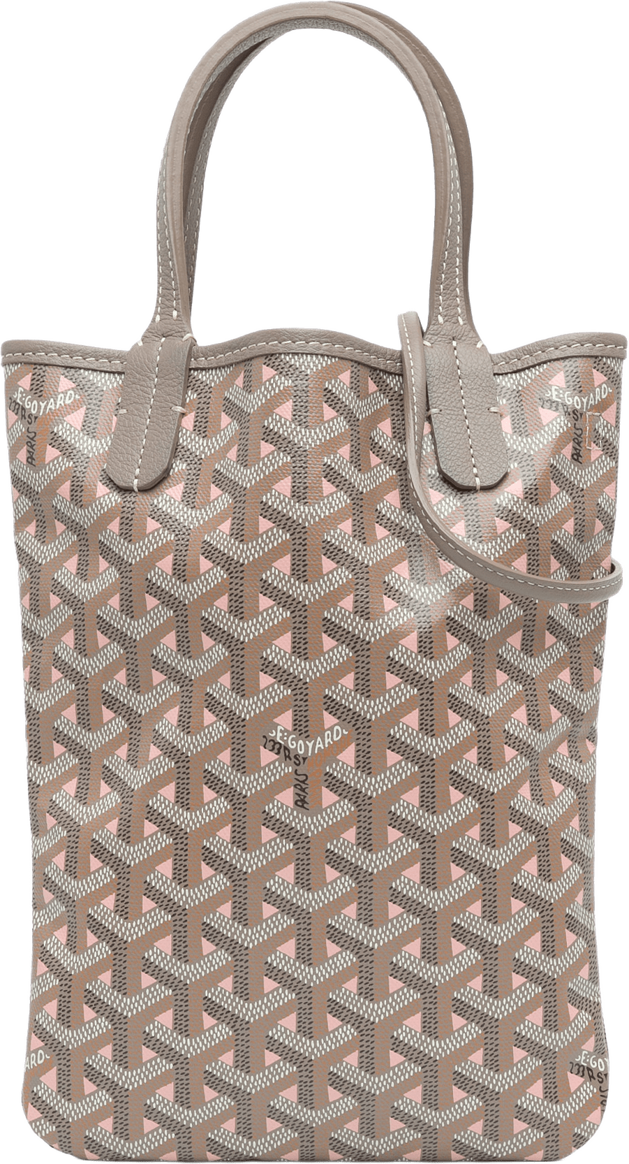 Goyard Goyardine Poitiers Claire Voie, från Luxclusif, i färgen taupe.