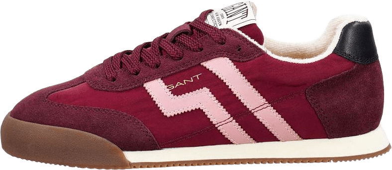 Beylana Sneaker, från GANT Footwear, i färgen g516 - port wine/dusty pink.