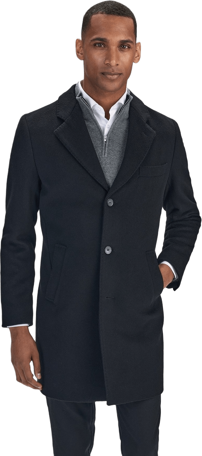 Single Coat Noel, från John Henric, i färgen black.