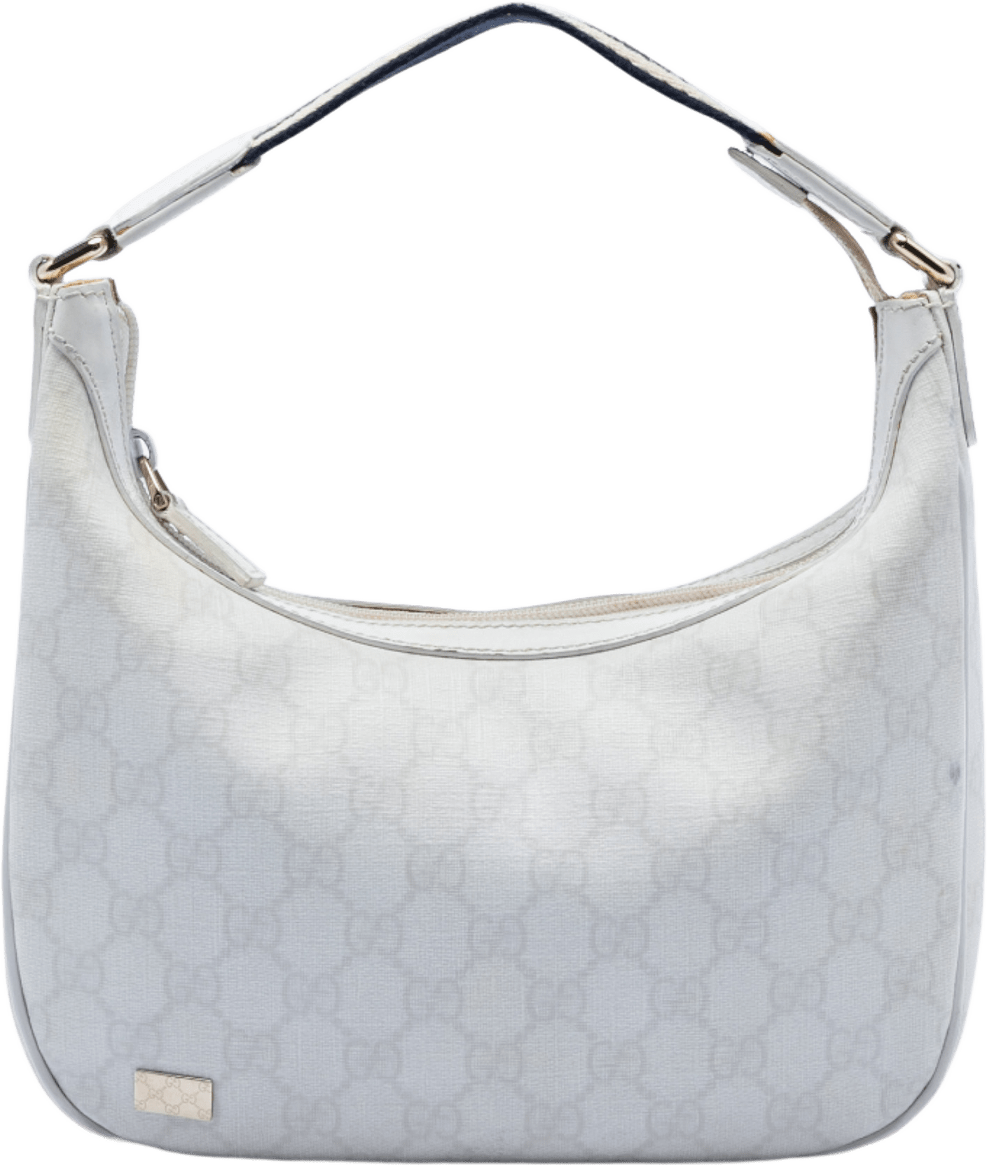 Gucci Gg Supreme Pop Handbag, från Luxclusif, i färgen white.