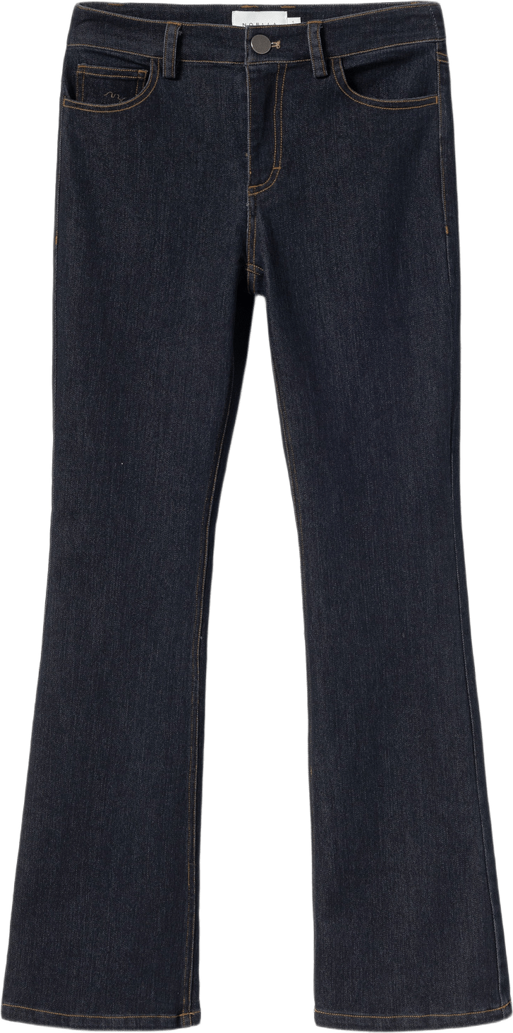 N-lavella Mw Jeans - Blue Unwashed, från Noella, i färgen blue unwashed.