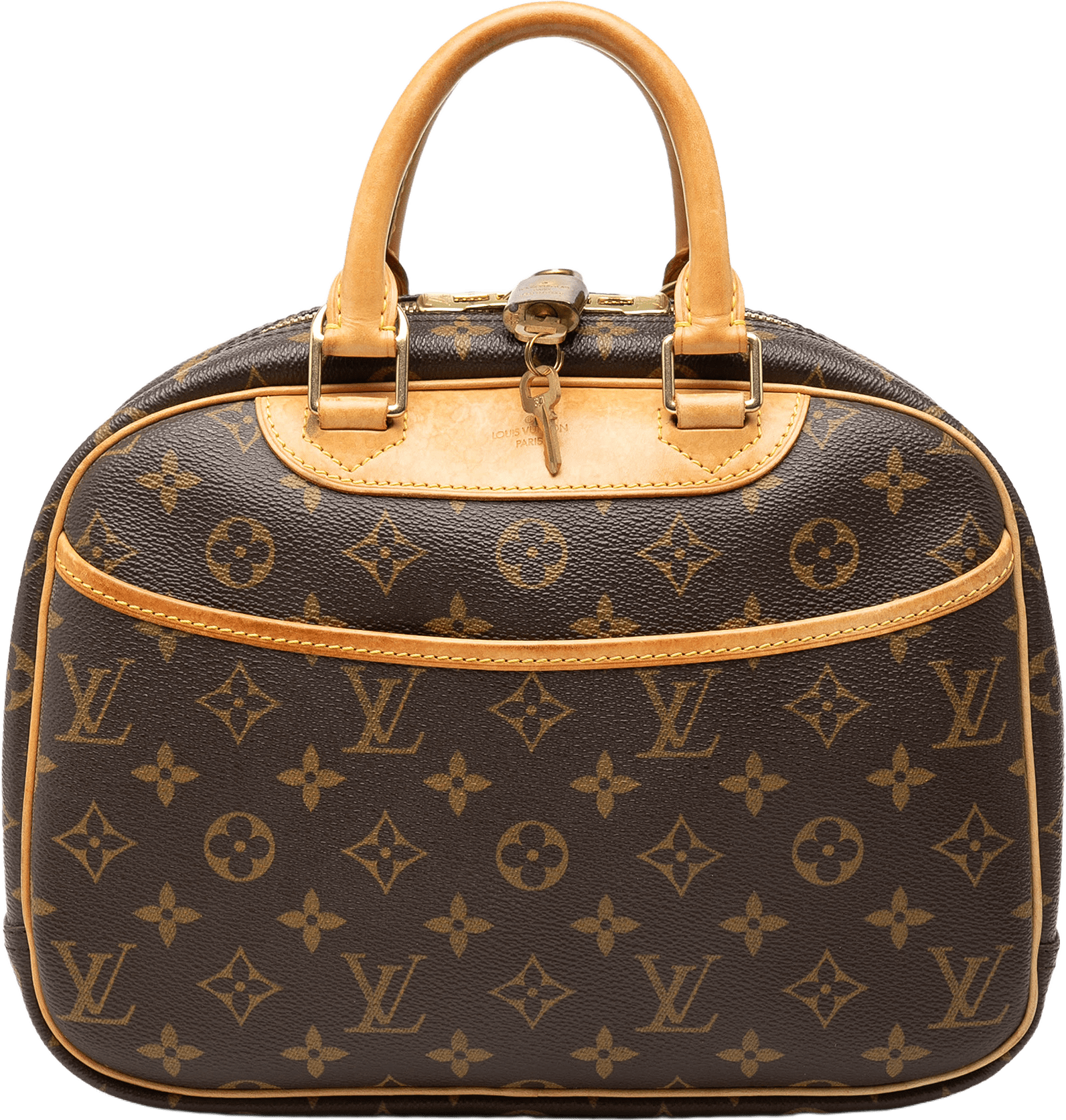 Louis Vuitton Monogram Trouville, från Luxclusif, i färgen brown.