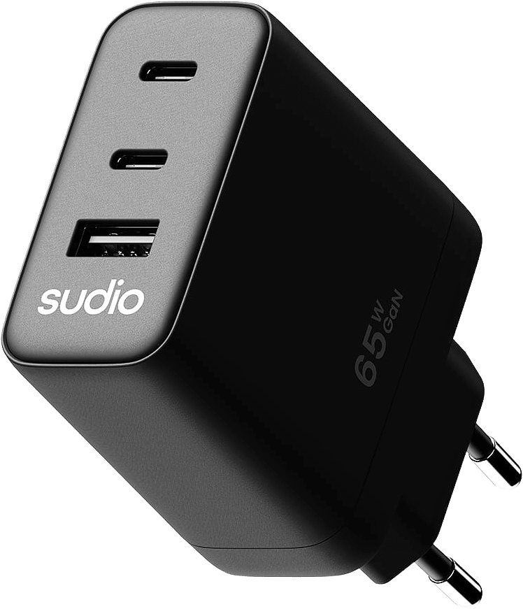 Sudio P3 Eu Plug, från Sudio, i färgen black.