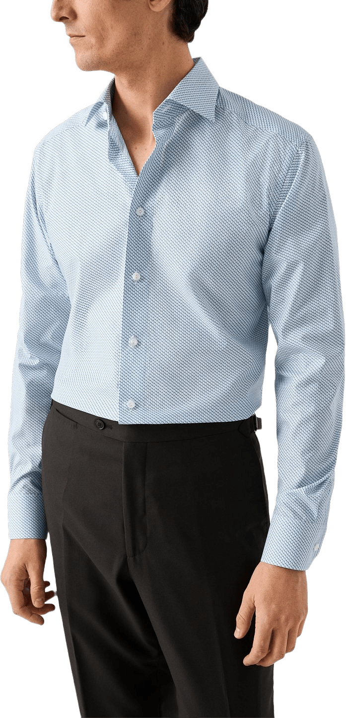 Fine Twill-skjorta Slim Fit