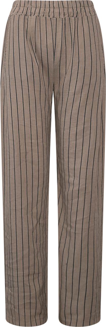 Inez, Pants - Nougat/navy Stripes