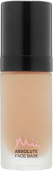 Absolute Face Base, från Mii, i färgen 02 utterly peachy.