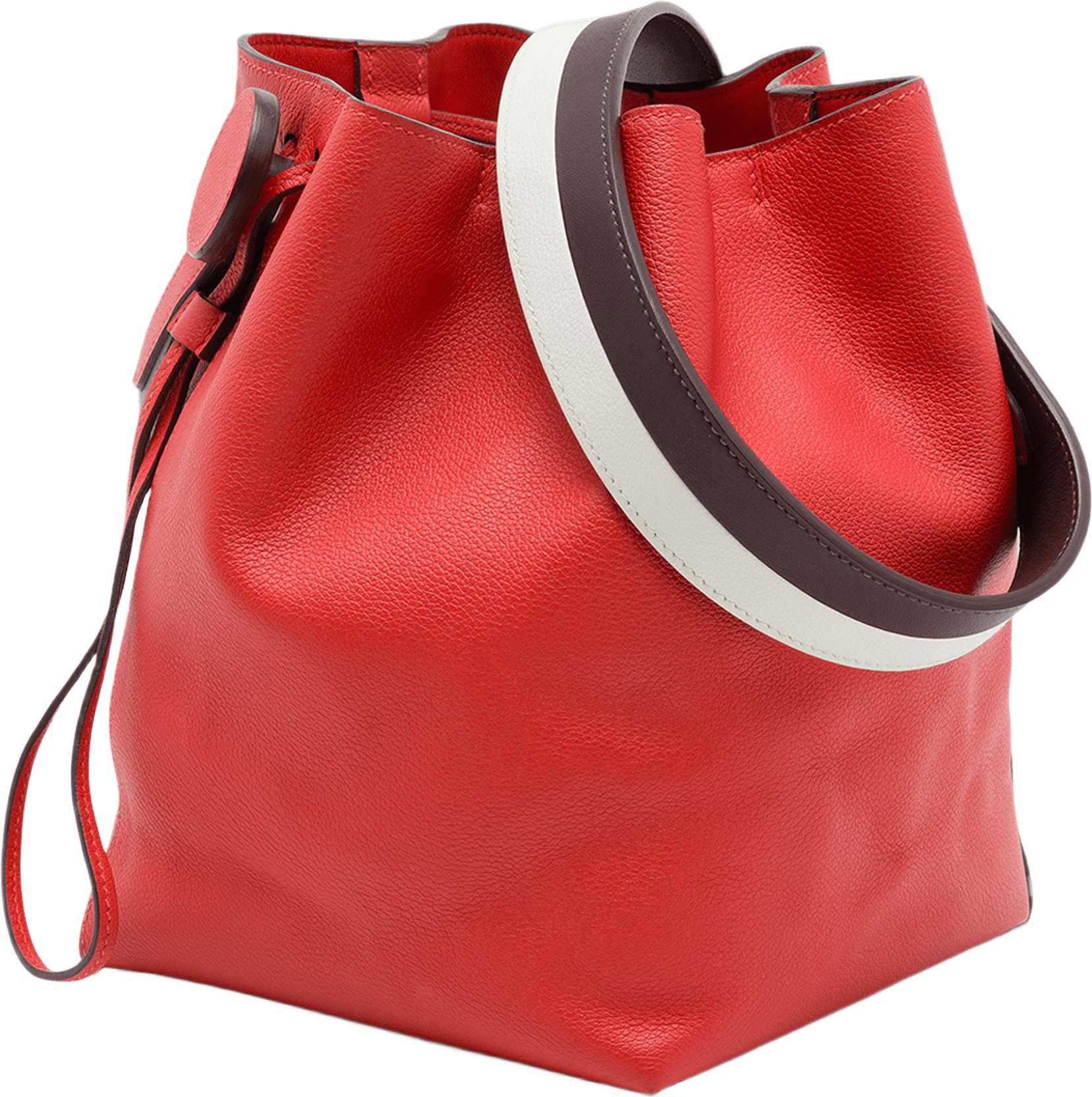 Hermès Evercolor Sac Licol 17, från Luxclusif, i färgen orange.