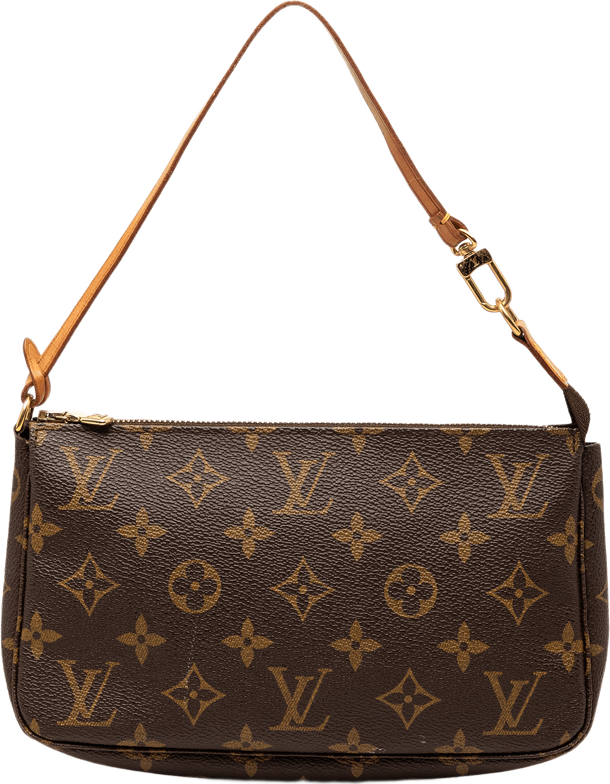 Louis Vuitton Monogram Mat Stockton, från Luxclusif, i färgen brun.