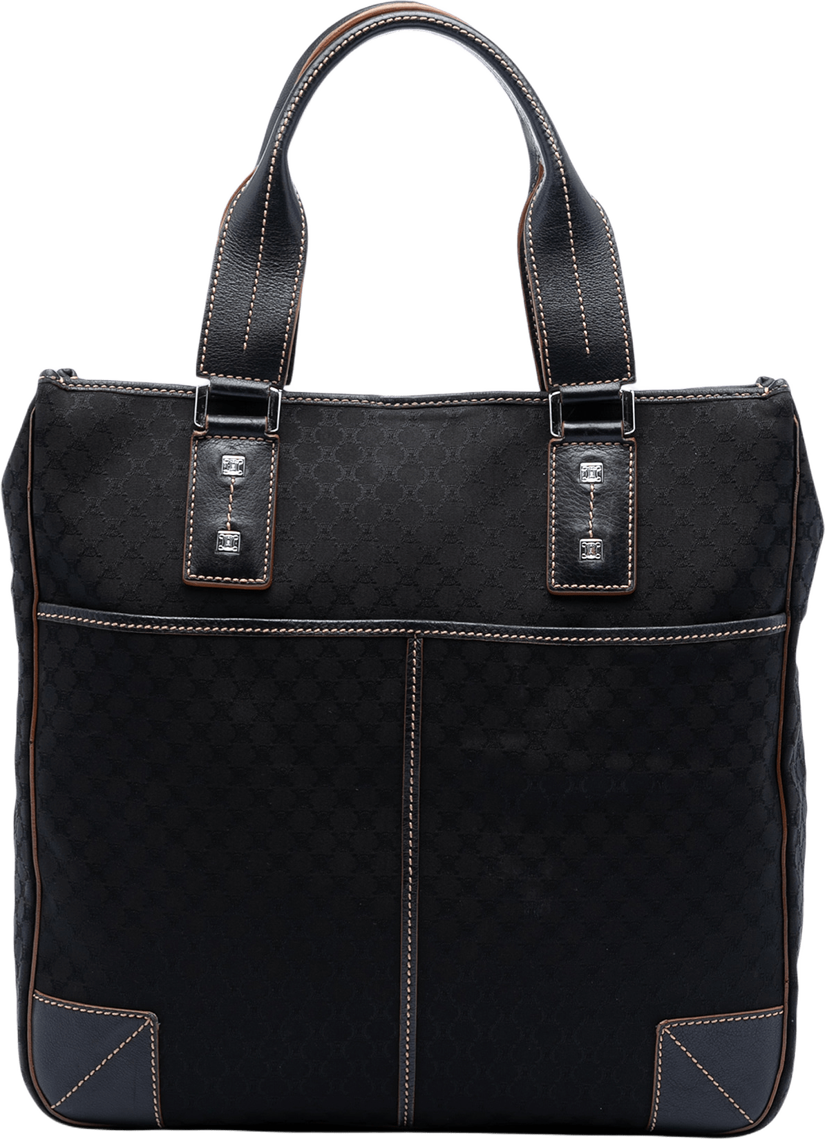 Celine Macadam Canvas Tote, från Luxclusif, i färgen black.