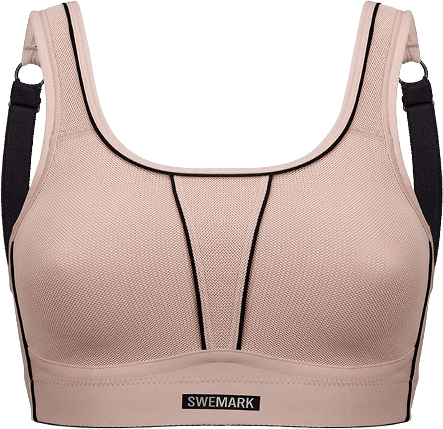 Movement Sport-bh, från Swegmark, i färgen beige.