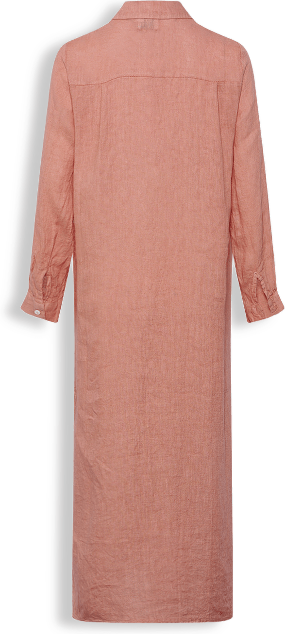 Abbey, Dress, Linen - Cameo