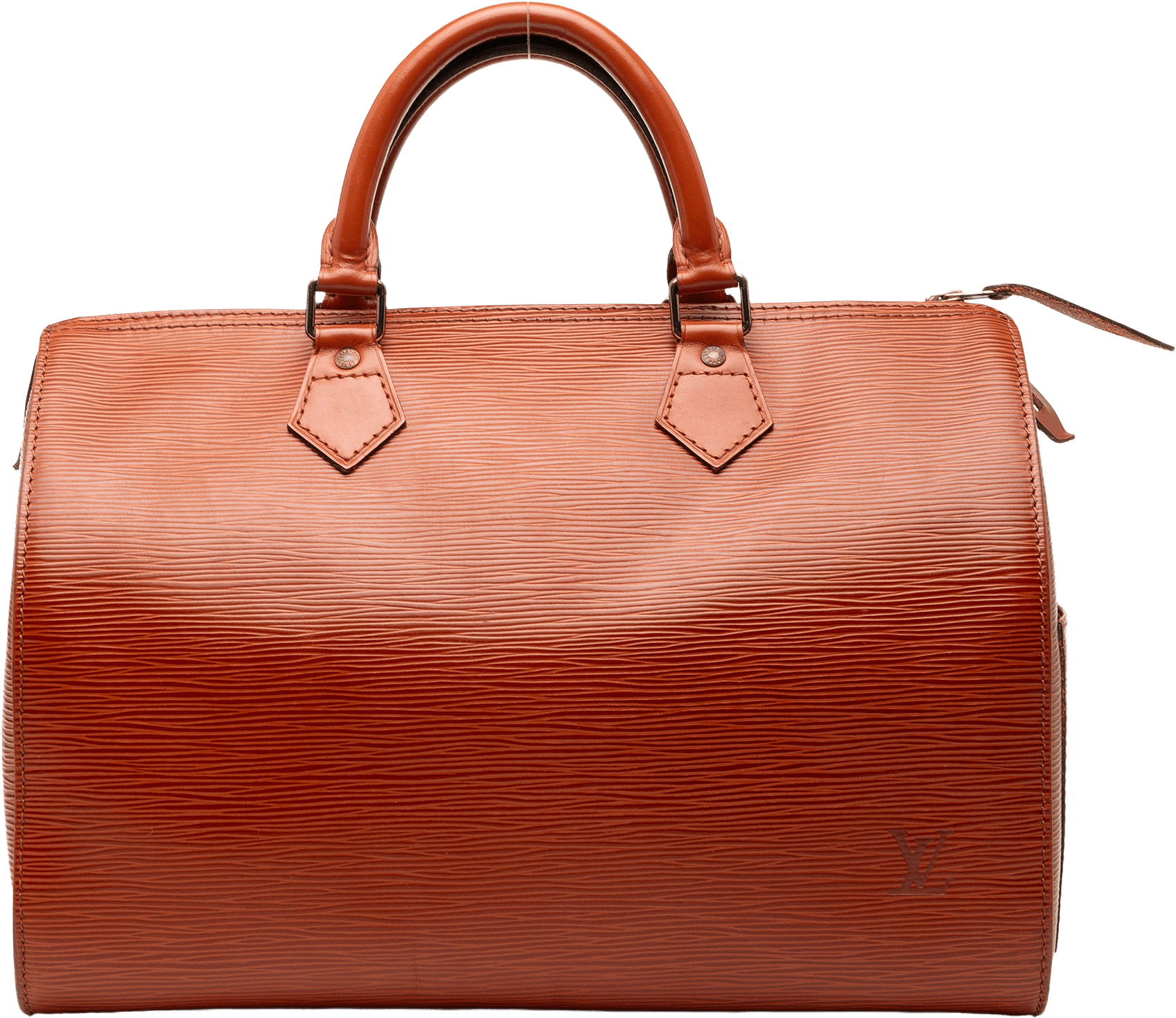 Louis Vuitton Epi Speedy 30, från Luxclusif, i färgen brown.