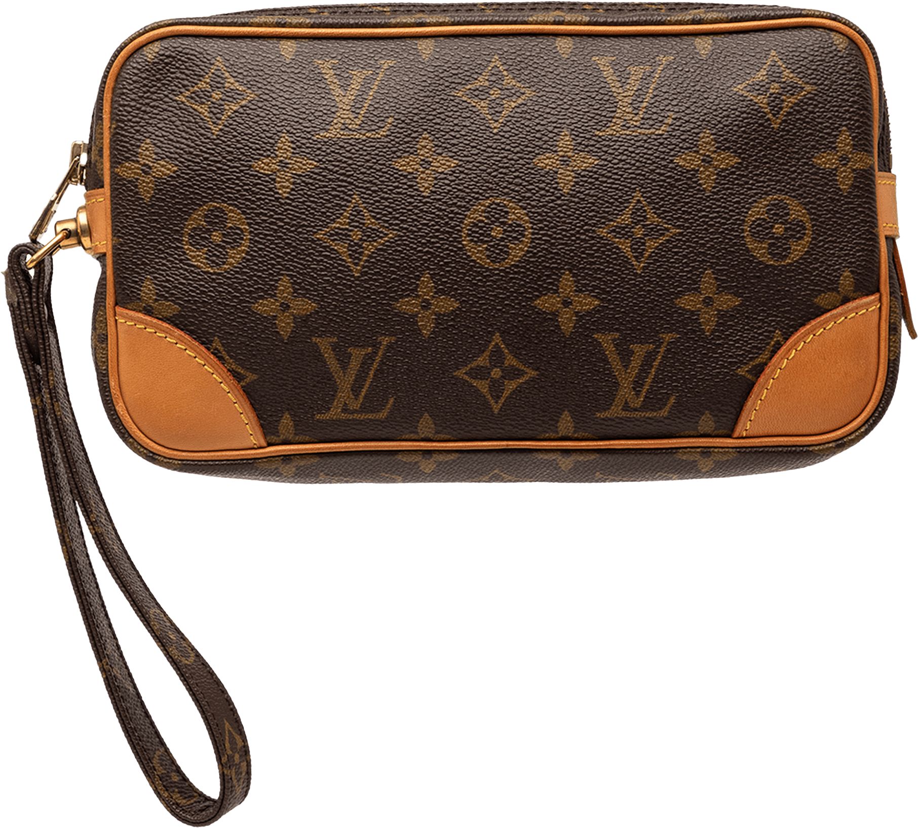 Louis Vuitton Monogram Marly Dragonne Pm, från Luxclusif, i färgen brown.