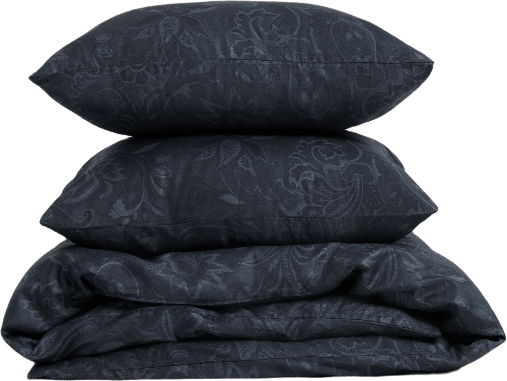 Bäddset Arkipelag Pattern Dubbelt Navy 220x220cm Med 2st Örngott 50x60cm