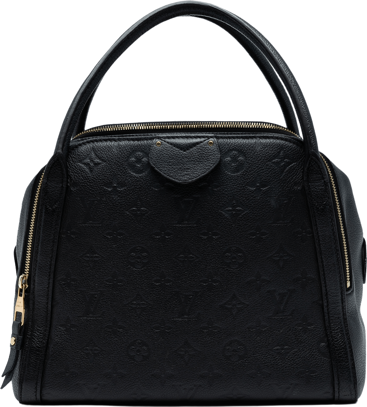Louis Vuitton Monogram Empreinte Marais Mm, från Luxclusif, i färgen black.