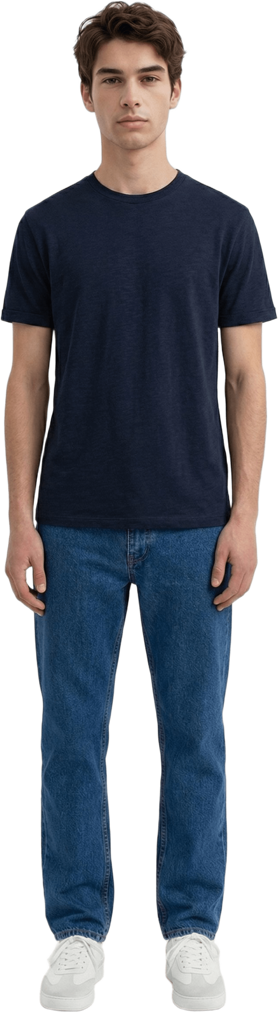 Lung Melange T-shirt, från Ciszere, i färgen dark blue.