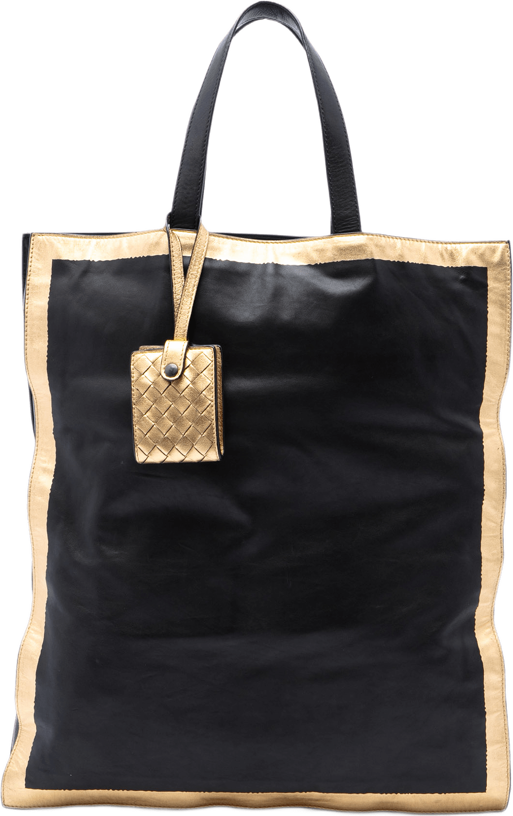 Bottega Veneta Lambskin Tote, från Luxclusif, i färgen svart.
