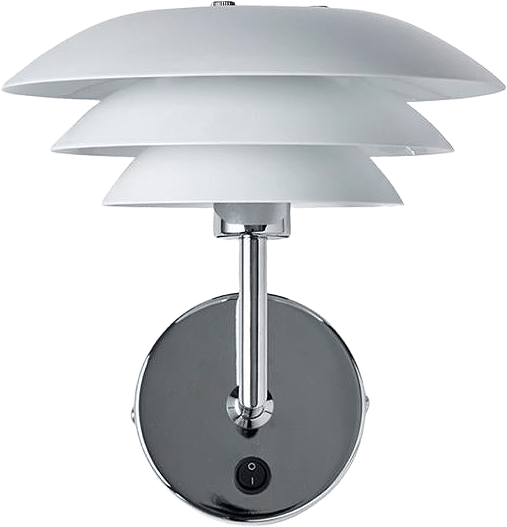 Dl20 Wall Lamp, från Dyberg Larsen, i färgen white.