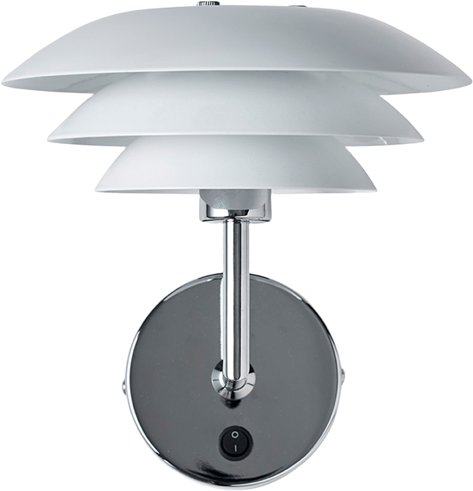 Dl20 Wall Lamp, från Dyberg Larsen, i färgen white.
