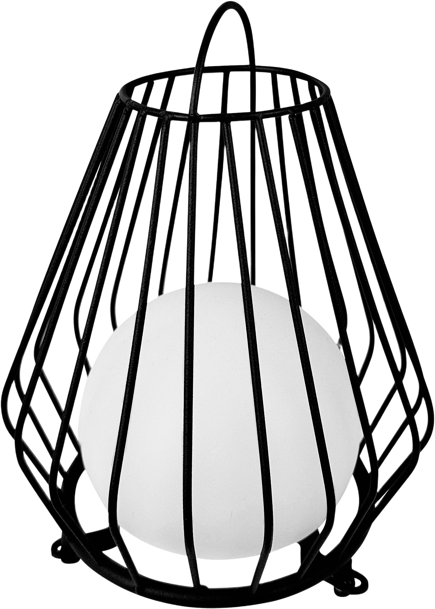 Evesham Lantern Medium, från Dyberg Larsen, i färgen black/ white.