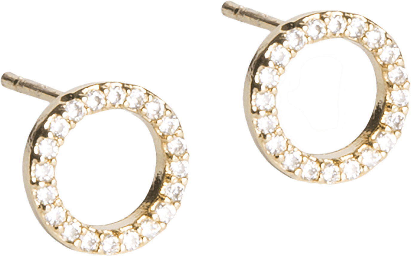 Nora Örhänge, från pfgSTOCKHOLM, i färgen färg guld.