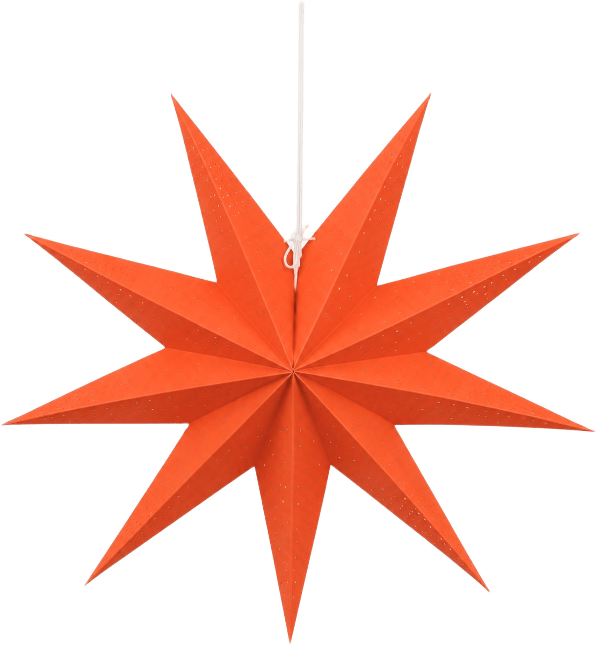 Adventstjärna Freja, från Created by Designtorget, i färgen orange.