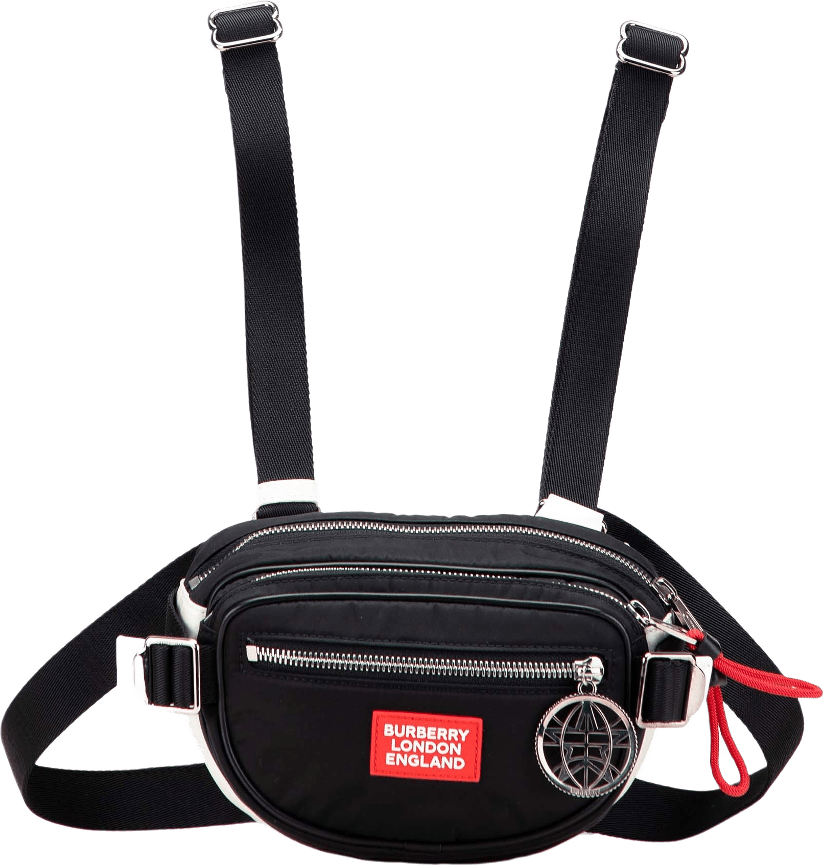 Burberry Nylon Cannon Utility Belt Bag, från Luxclusif, i färgen black.