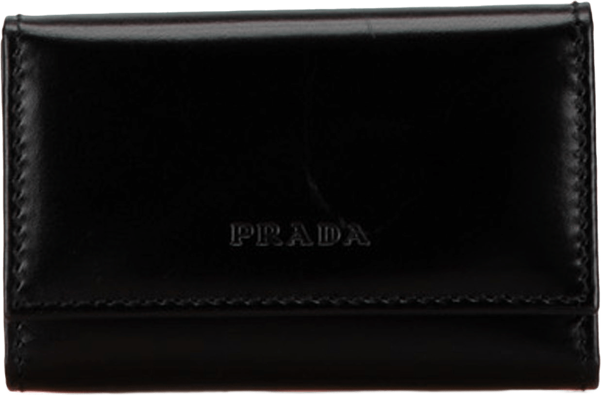 Prada Leather Key Case