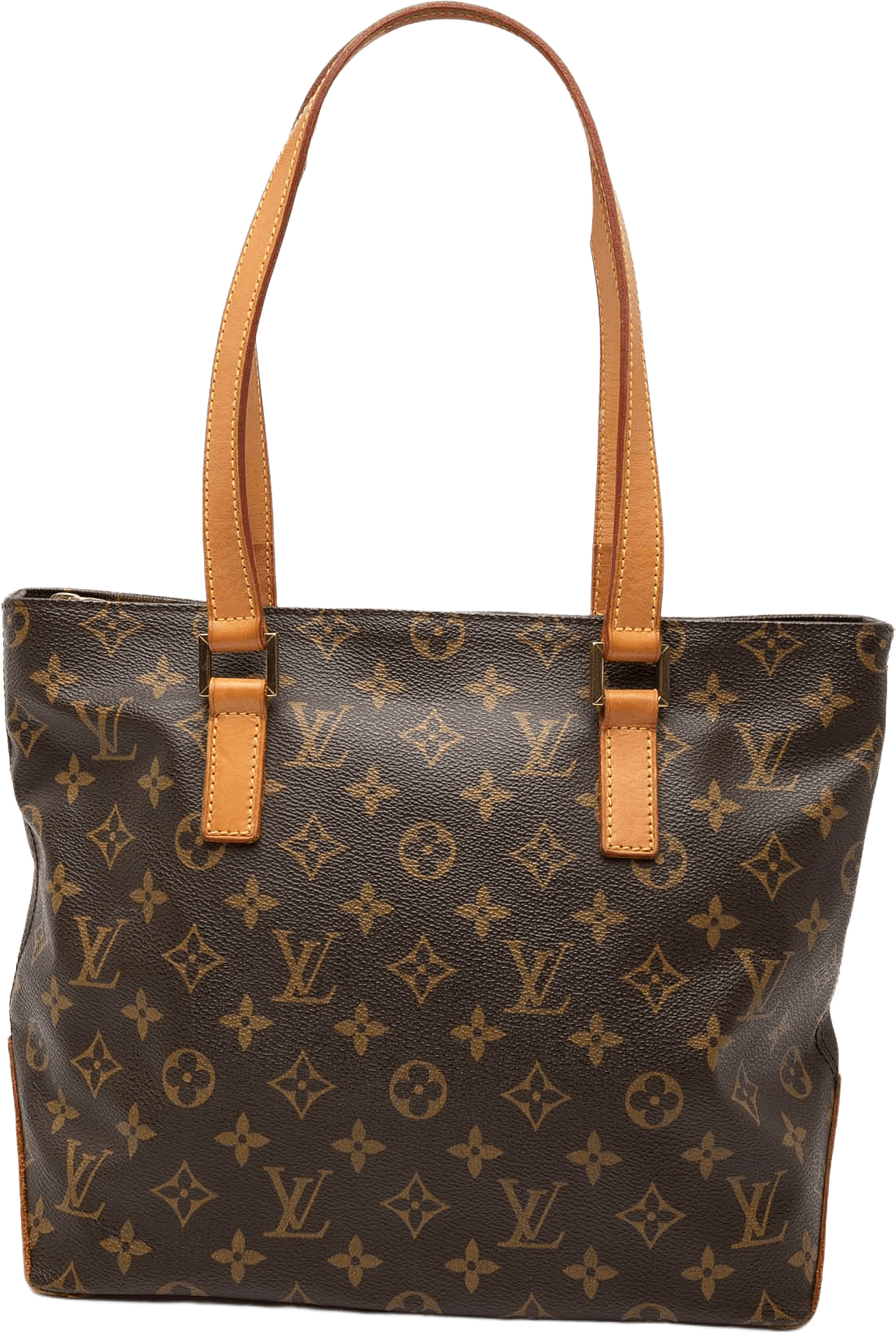 Louis Vuitton Monogram Cabas Piano, från Luxclusif, i färgen brown.