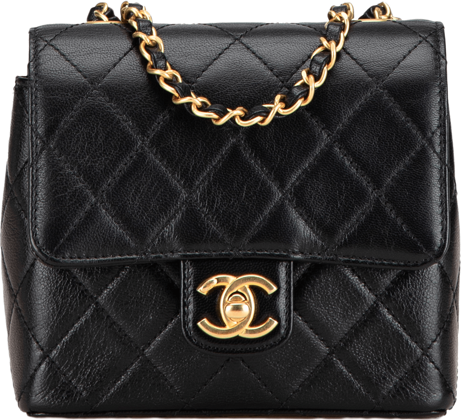 Chanel Mini Square Classic Goatskin Retro Flap
