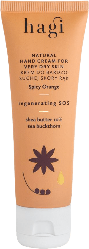 Natural Hand Cream For Very Dry Skin Spicy Orange