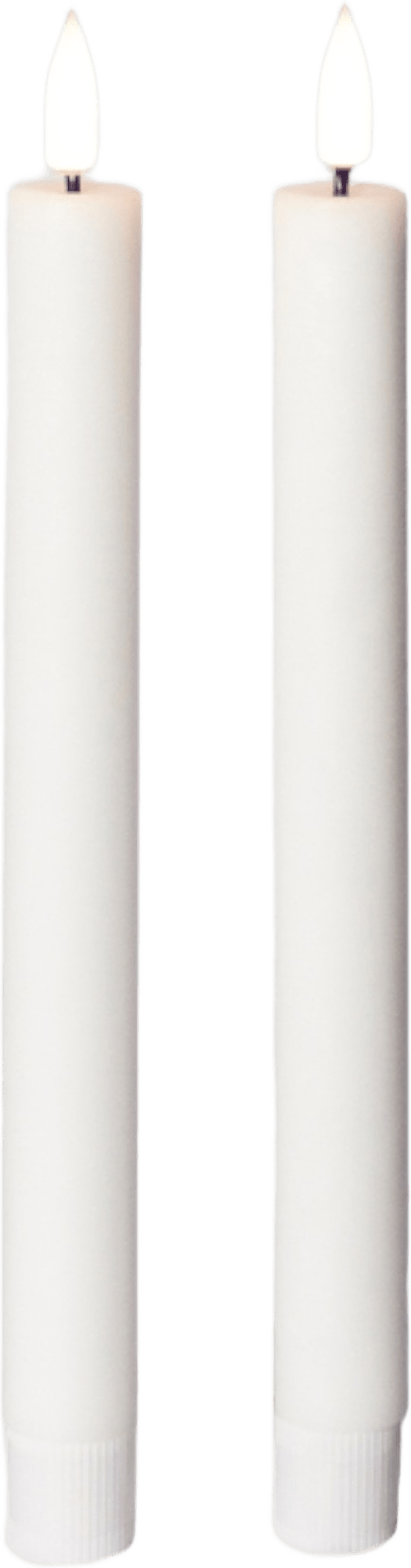 Sia Led-konljus Uppladdningsbart 2 St, från Led Nordic, i färgen vit.