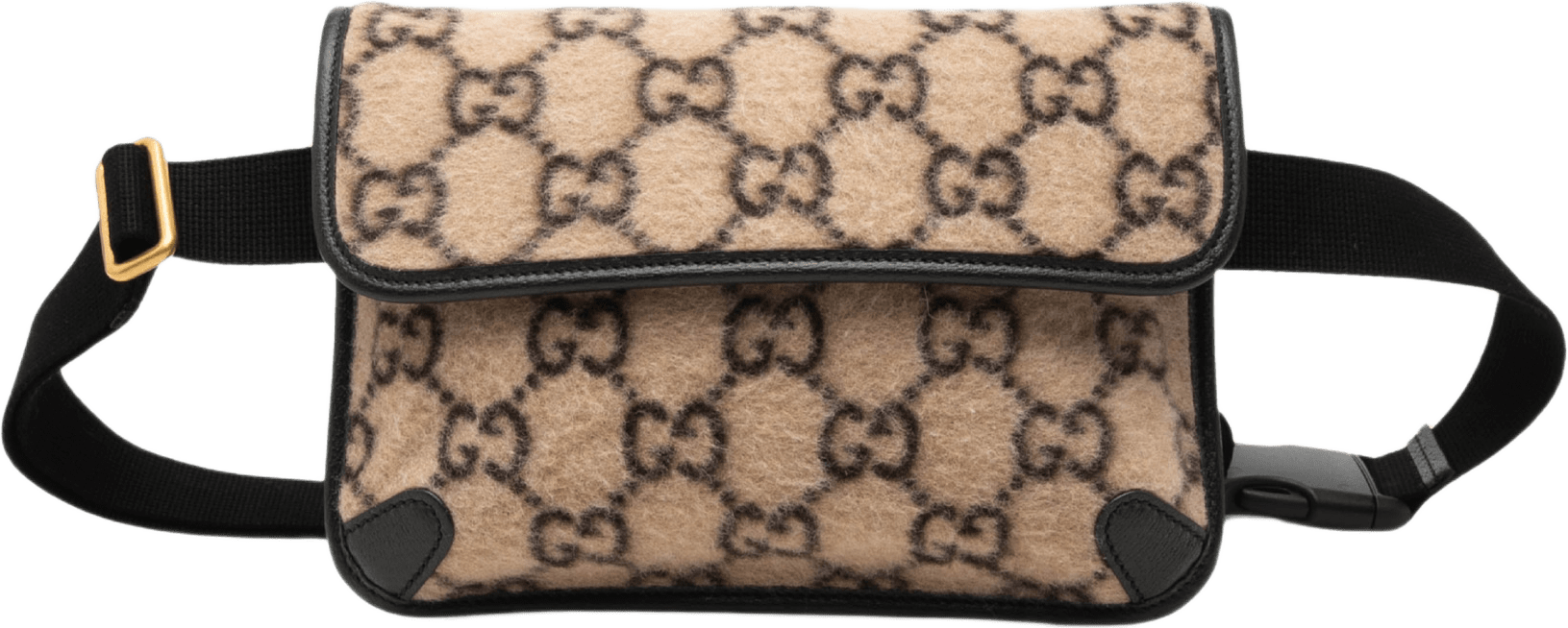 Gucci Gg Wool Slim Belt Bag, från Luxclusif, i färgen beige.